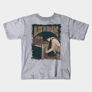 Alice In Chains Vintage Radio Kids T-Shirt